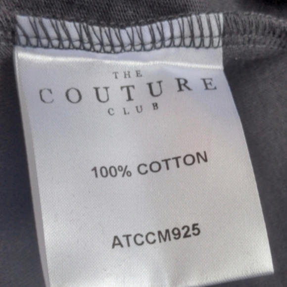 The Couture Club Black Box Logo Sleeveless Muscle Tank Top size Medium - Picture 5 of 6